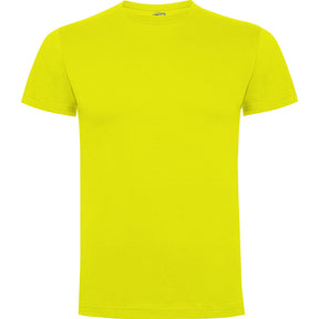 Camiseta unisex dogo premium color amarillo lima