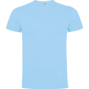 Camiseta unisex dogo premium tallas grandes pecho azul celeste