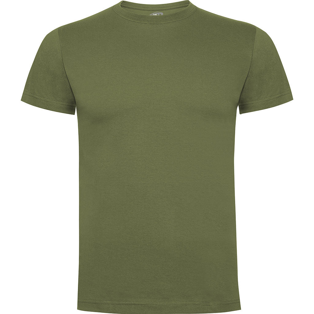 Camiseta unisex Dogo Premium colores oscuros pecho verde army