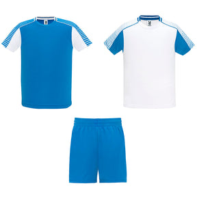 Conjunto deportivo Juve 2 camisetas - blanco-royal