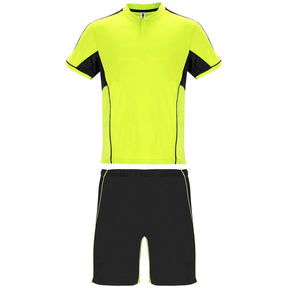 Conjunto deportivo Boca | Camiseta - short | amarillo fluor-negro