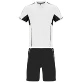 Conjunto deportivo Boca | Camiseta - short | blanco-negro