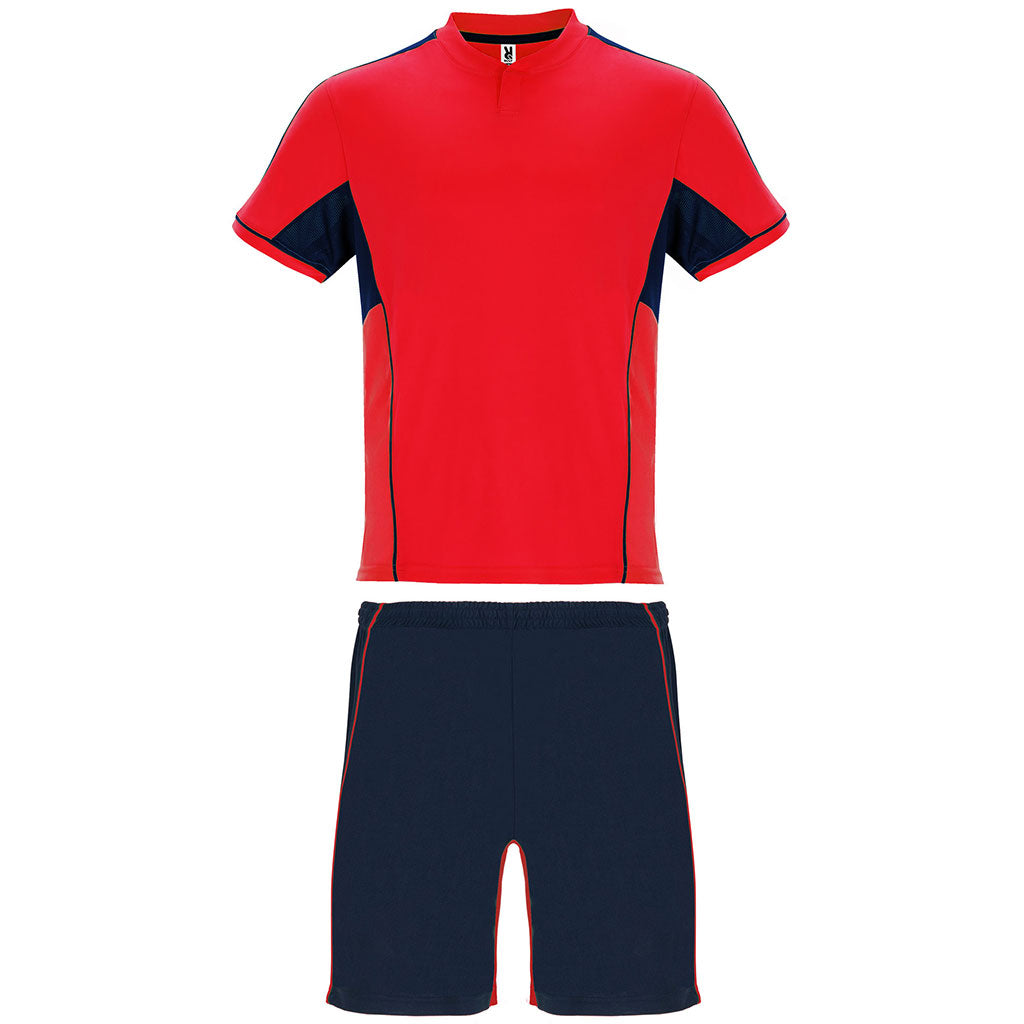 Conjunto deportivo Boca | Camiseta - short | rojo-marino