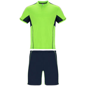 Conjunto deportivo Boca | Camiseta - short | verde fluor-marino