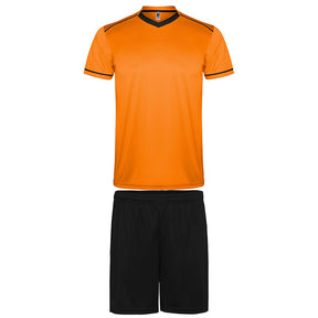Conjunto deportivo United - naranja-negro
