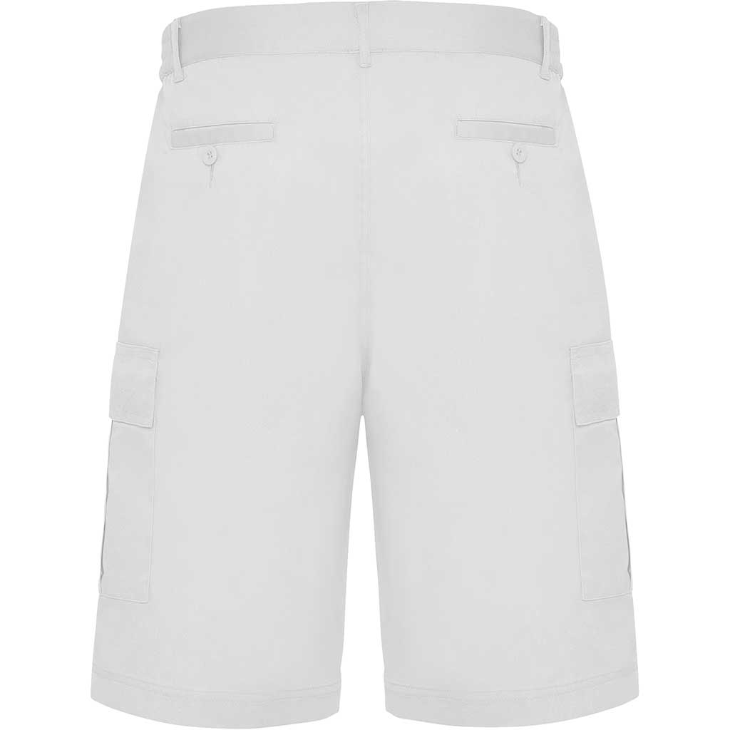 Pantalón corto Armour - blanco trasera