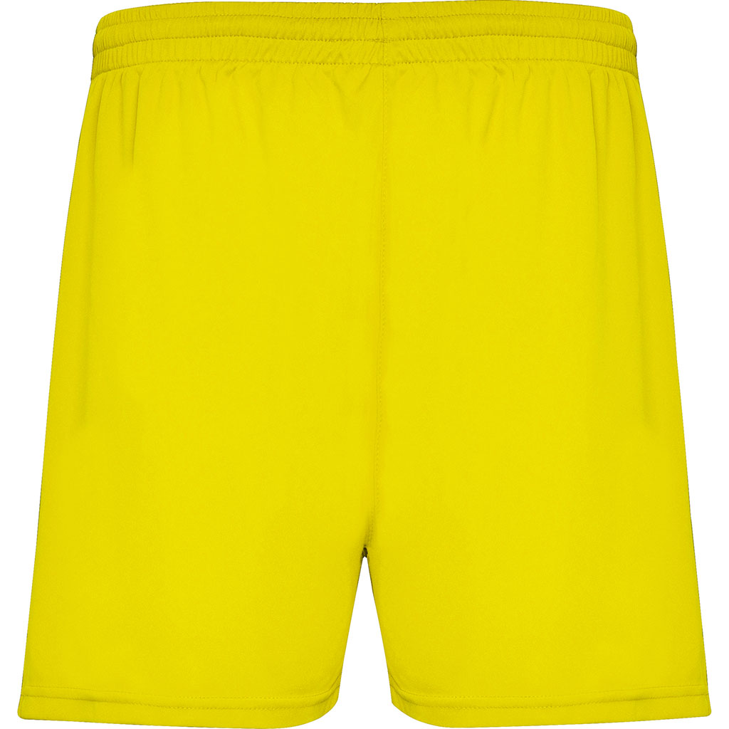 Pantalón deporte Calcio - frontal amarillo