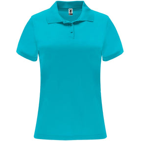 Polo técnico mujer monzha color azul turquesa