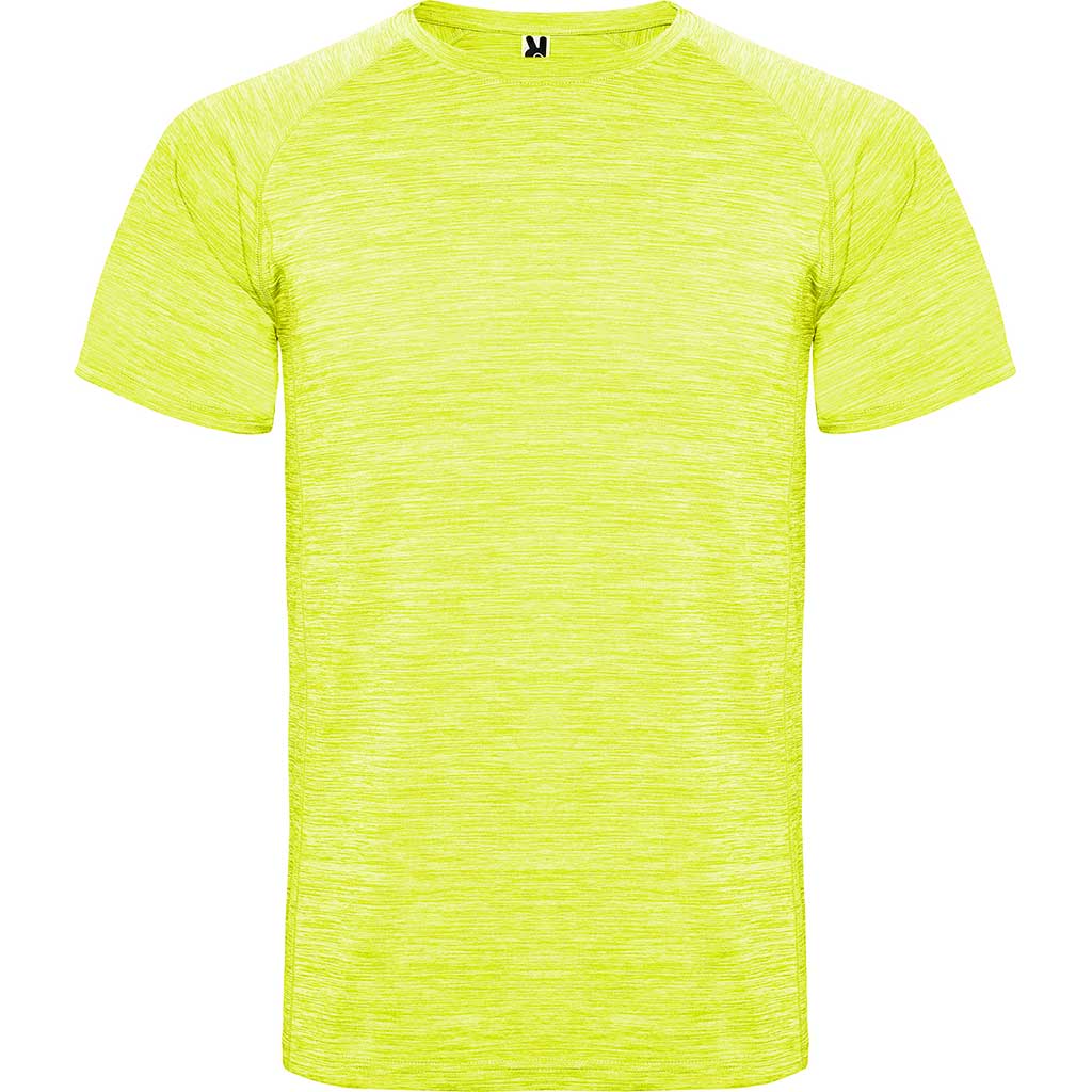 Camiseta técnica vigore austin color amarillo fluor vigore