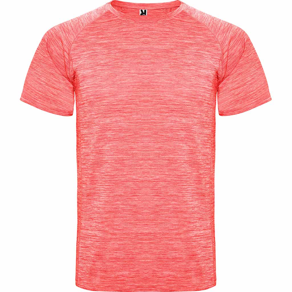 Camiseta técnica vigore austin color coral fluor vigore