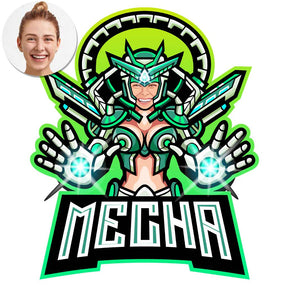 Caricatura Mecha-Girl